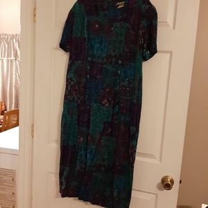 Long dress short sleeves